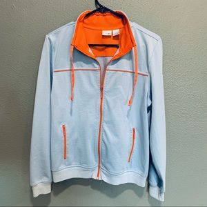 Prospirit | athletic zip up polo with zip up pockets